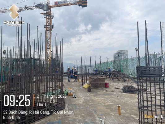 Tiến độ dự án Simona tháng 3 năm 2026
