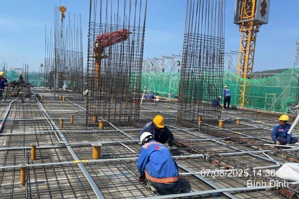 Tiến độ dự án Simona tháng 08 năm 2025